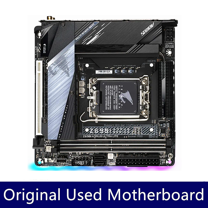 Lga1700 Itx Motherboard Ddr5 - لوحة أم Gigabyte Z690I AORUS ULTRA