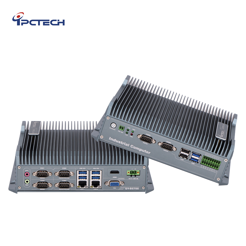 Fanless Industrial Pc Rs485 Core I7 - كمبيوتر صناعي صغير بدون مروحة من