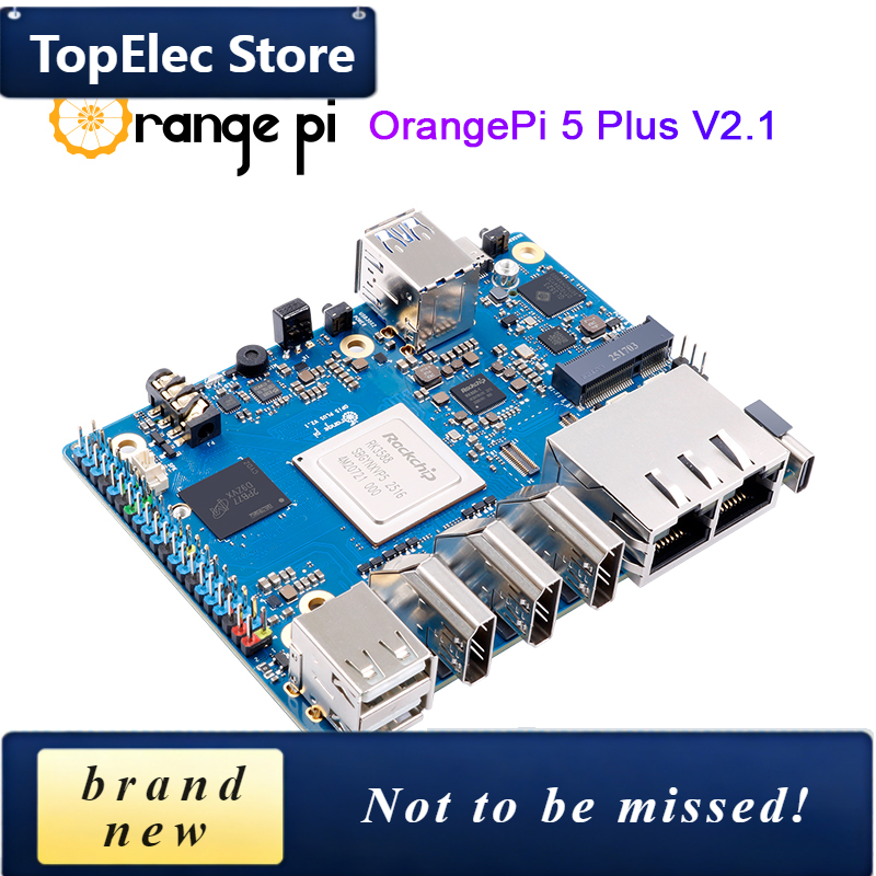 Rockchip Rk3588 Development Board - لوحة تطوير كمبيوتر مصغر Orange Pi