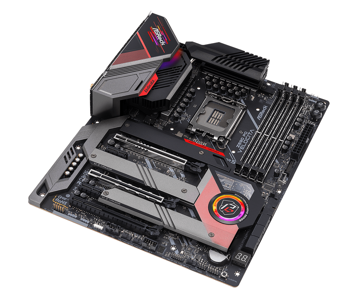 لوحة أم Asrock Z690 PG VELOCIT - مراجعة Lga1700 Itx Motherboard Ddr5 وسعره