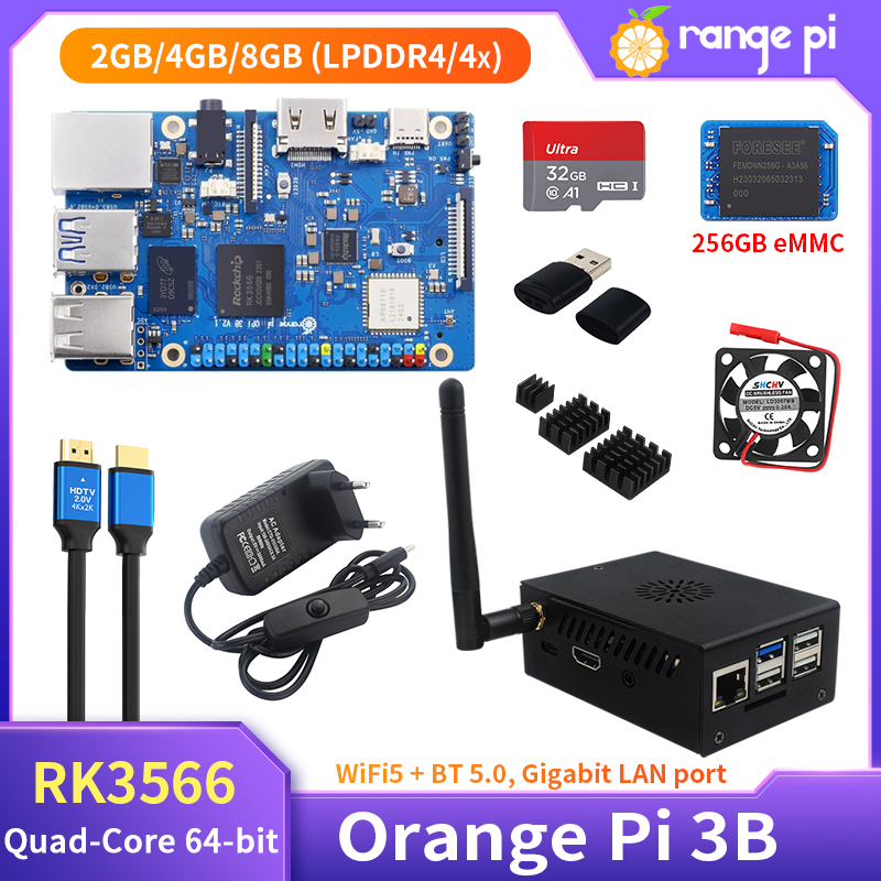 أورانج باي 3B بذاكرة 8 جيجاباي - مراجعة Rockchip Rk3588 Development Board وسعره