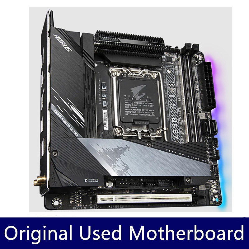 لوحة أم Gigabyte Z690I AORUS U - مراجعة Lga1700 Itx Motherboard Ddr5 وسعره