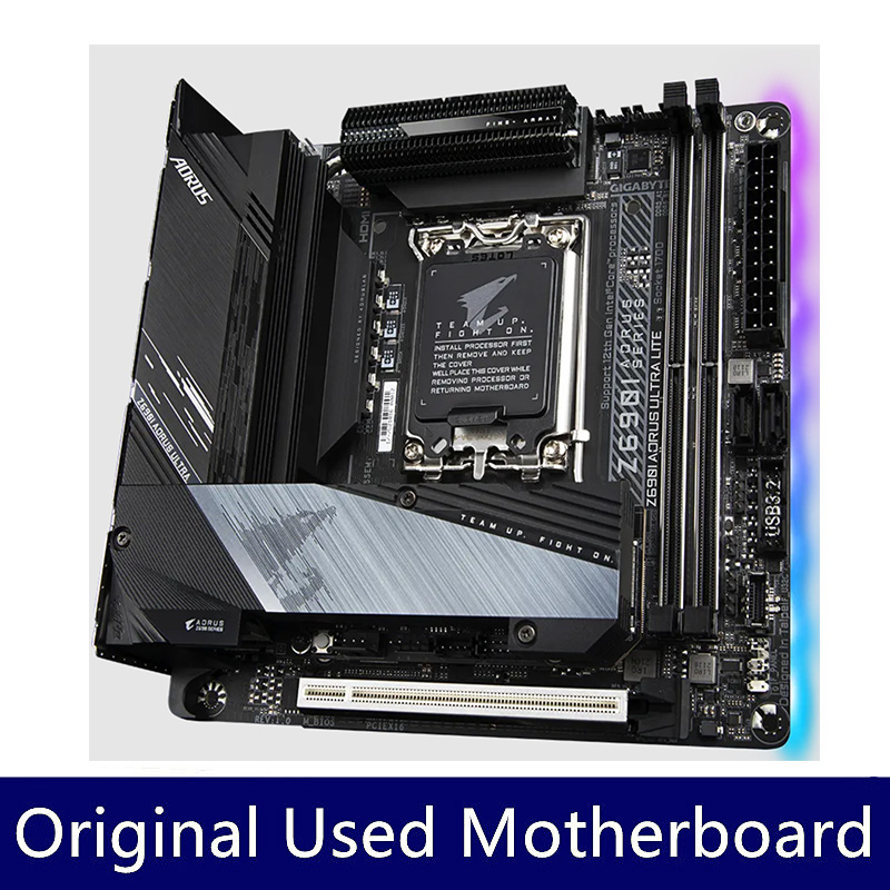 لوحة أم Gigabyte Z690I AORUS U - مراجعة Lga1700 Itx Motherboard Ddr5 وسعره