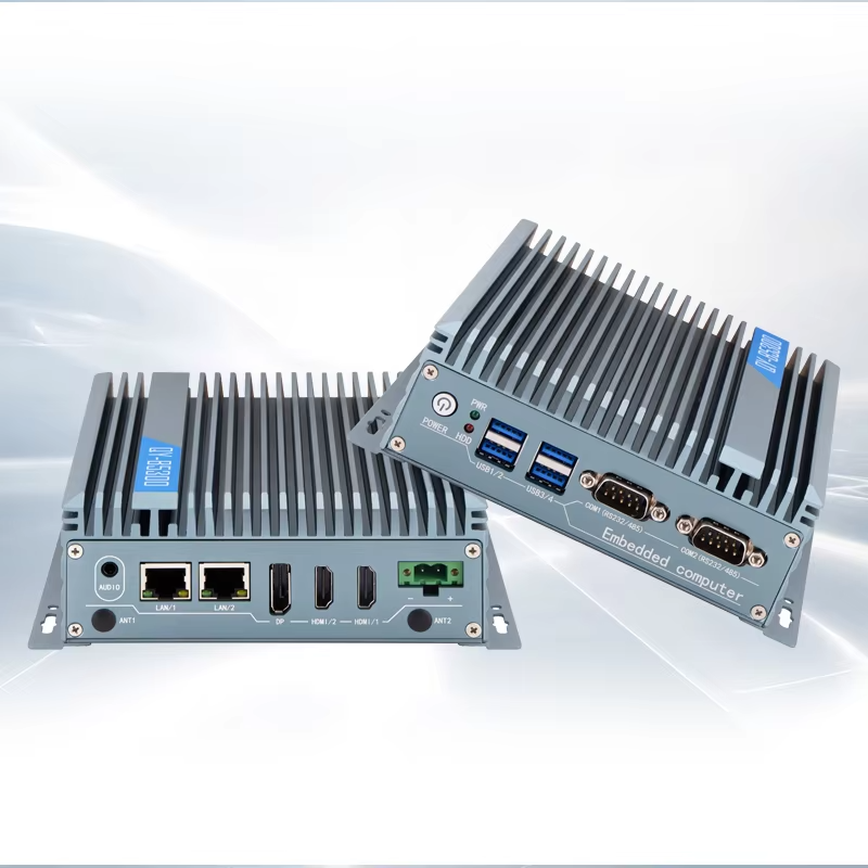 جهاز كمبيوتر صناعي مدمج من إنت - مراجعة Fanless Industrial Pc Rs485 Core I7 وسعره
