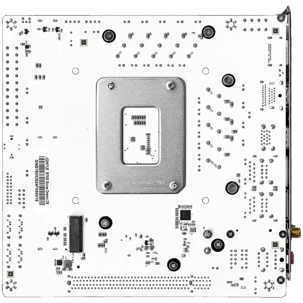 لوحة أم JGINYUE B760i-Snow Dre - مراجعة Lga1700 Itx Motherboard Ddr5 وسعره