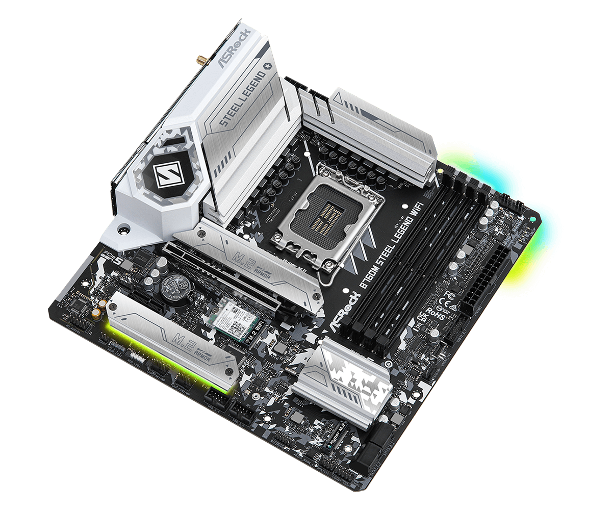 لوحة أم ASROCK B760M STEEL LEG - مراجعة Lga1700 Itx Motherboard Ddr5 وسعره