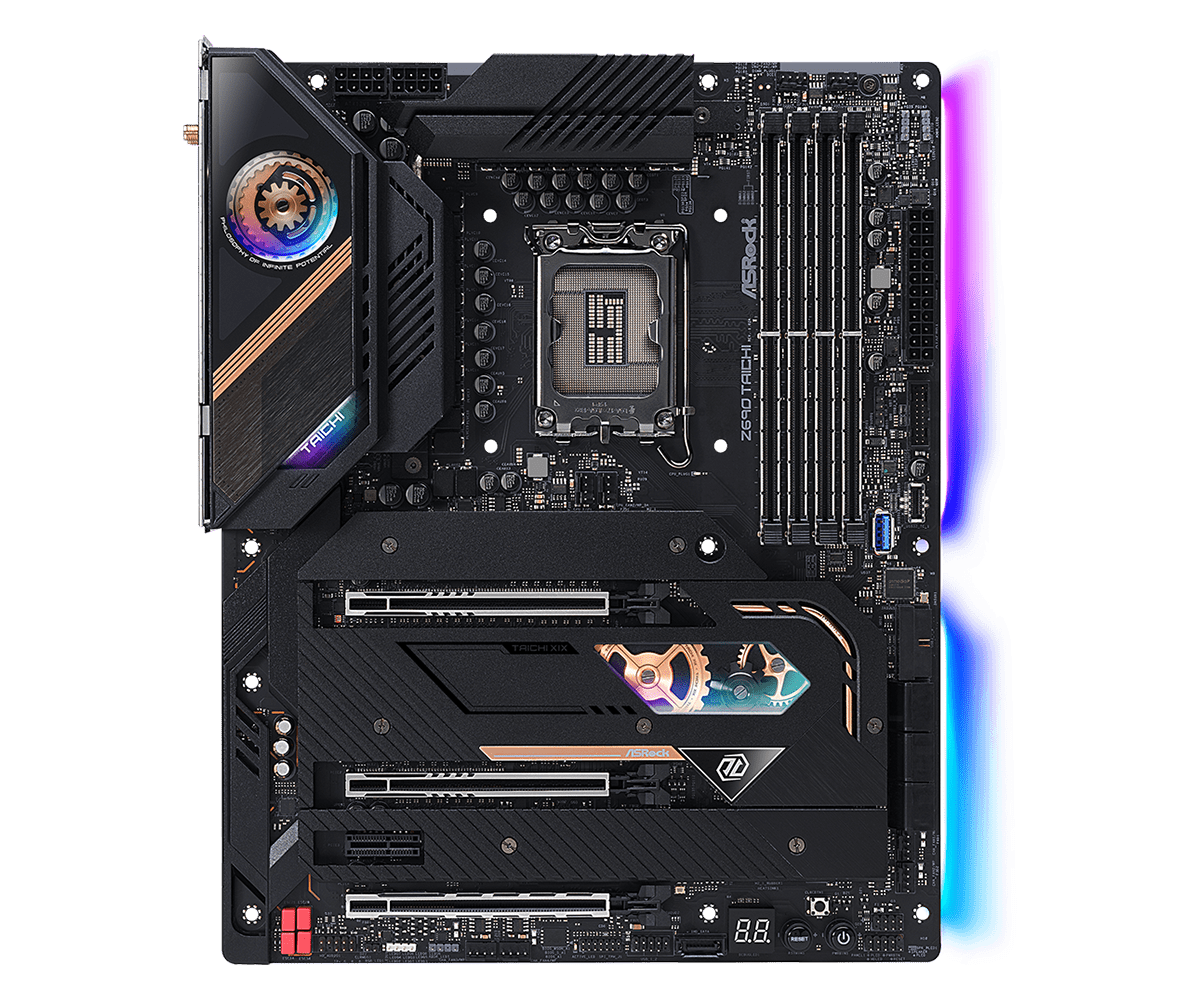 لوحة أم ASROCK Z690 TAICHI، مع - مراجعة Lga1700 Itx Motherboard Ddr5 وسعره